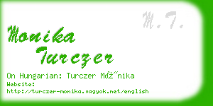 monika turczer business card